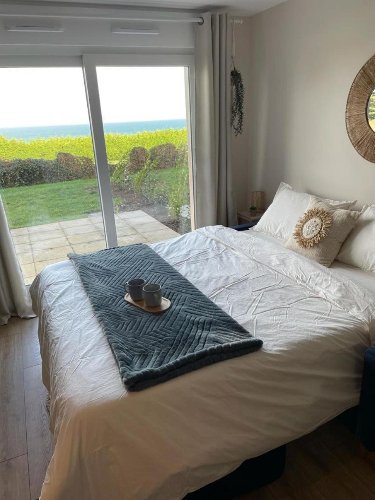 Bienvenue Au Studio L'Escale Bleue Avec Vue Mer Et Sur Le Cap Frehel Saint-Cast-le-Guildo Exterior foto