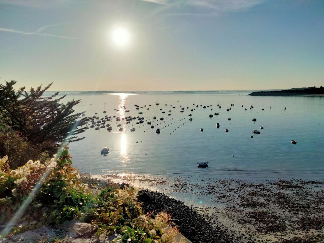 Bienvenue Au Studio L'Escale Bleue Avec Vue Mer Et Sur Le Cap Frehel Saint-Cast-le-Guildo Exterior foto