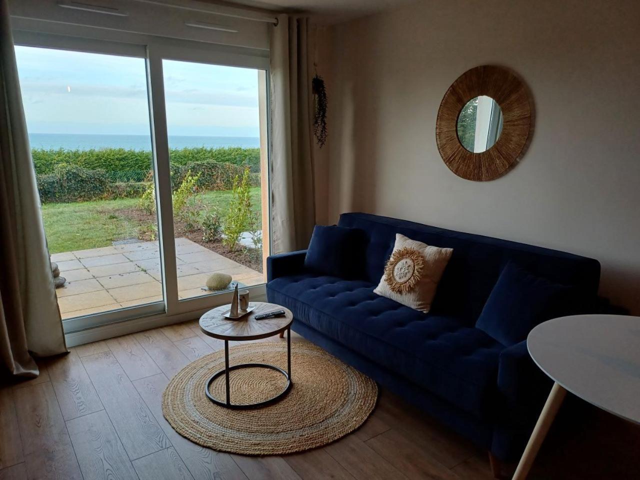Bienvenue Au Studio L'Escale Bleue Avec Vue Mer Et Sur Le Cap Frehel Saint-Cast-le-Guildo Exterior foto
